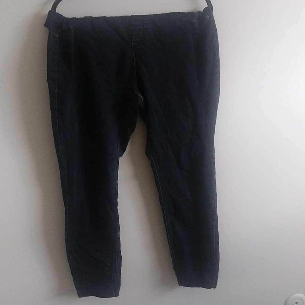 Dark blue jeggins